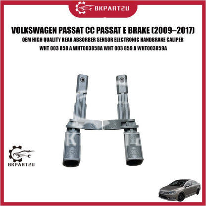 VOLKSWAGEN PASSAT CC PASSAT E BRAKE (2009–2017) REAR ABS SPEED SENSOR ELECTRONIC HANDBRAKE CALIPER WHT 003 858 A OEM