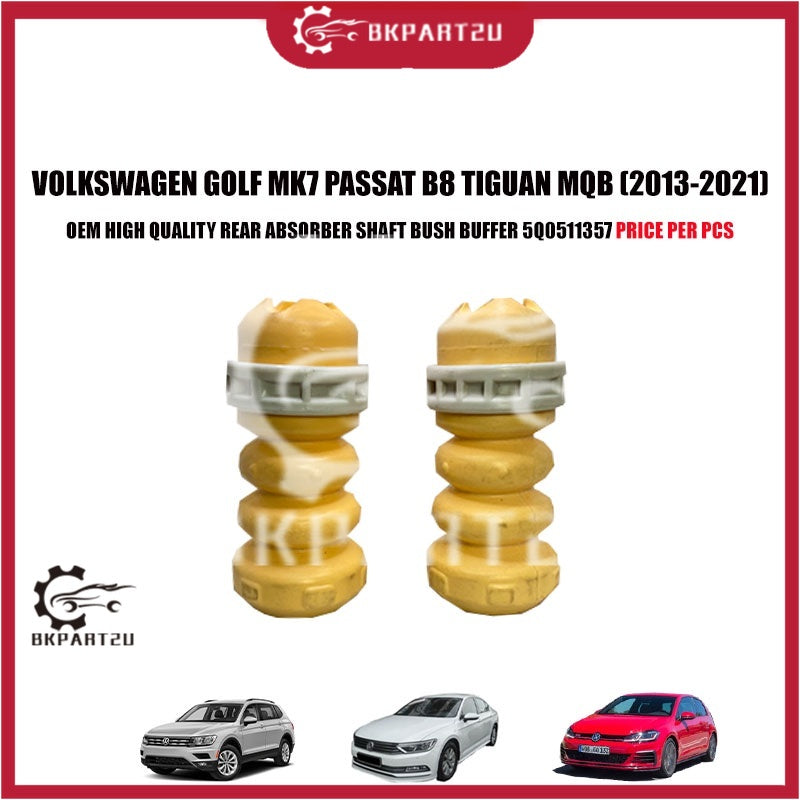 VOLKSWAGEN GOLF MK7 PASSAT B8 TIGUAN MQB 2013-2021 REAR ABSORBER SHAFT BUSH 5Q0511357 PRICE PER PCS