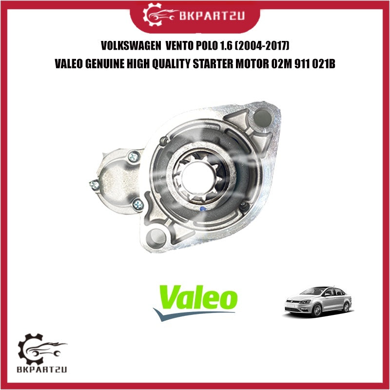 VOLKSWAGEN VENTO POLO 1.6 HATCHBACK SEDAN 2004-2017 STARTER MOTOR 10 TEETH VALEO 02M 911 021B