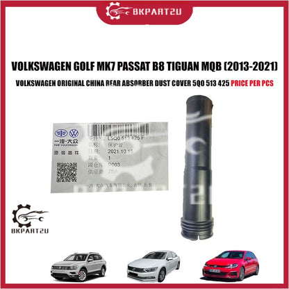 VOLKSWAGEN GOLF MK7 PASSAT B8 TIGUAN MQB (2013-2021) REAR ABSORBER DUST COVER 5Q0 513 425