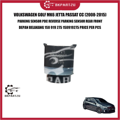 VOLKSWAGEN GOLF MK6 JETTA PASSAT CC PARKING SENSOR PDC REVERSE PARKING SENSOR REAR FRONT 1S0 919 275