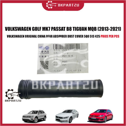 VOLKSWAGEN GOLF MK7 PASSAT B8 TIGUAN MQB (2013-2021) REAR ABSORBER DUST COVER 5Q0 513 425