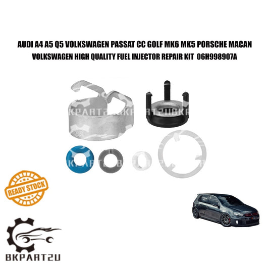 AUDI A4 A5 Q5 VOLKSWAGEN PASSAT CC GOLF MK6 MK5 PORSCHE MACAN FUEL INJECTOR REPAIR KIT 06H 998 907 A