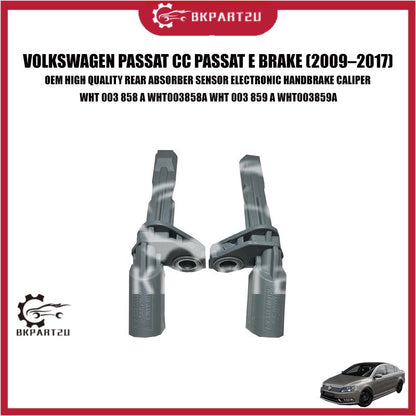 VOLKSWAGEN PASSAT CC PASSAT E BRAKE (2009–2017) REAR ABS SPEED SENSOR ELECTRONIC HANDBRAKE CALIPER WHT 003 858 A OEM