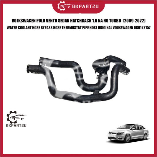 VOLKSWAGEN POLO VENTO SEDAN HATCHBACK 1.6 NA NO TURBO WATER COOLANT HOSE BYPASS HOSE THERMOSTAT PIPE HOSE ORIGINAL