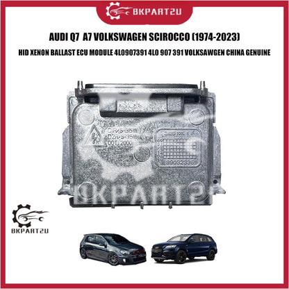 AUDI Q7 A7 VOLKSAWAGEN SCIROCCO 1974-2023 HID XENON BALLAST ECU MODULE 4L0907391 4L0 907 391 GENUINE