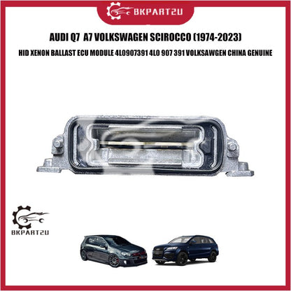 AUDI Q7 A7 VOLKSAWAGEN SCIROCCO 1974-2023 HID XENON BALLAST ECU MODULE 4L0907391 4L0 907 391 GENUINE