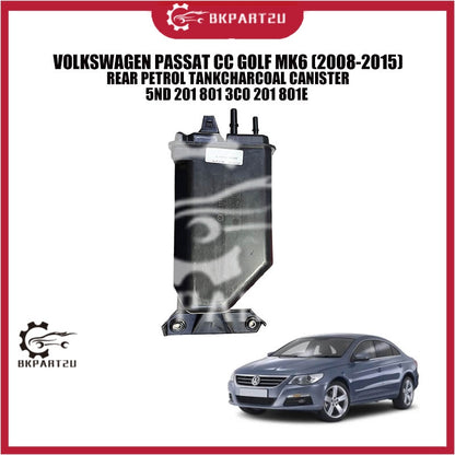 VOLKSWAGEN PASSAT CC GOLF MK6 (2008-2015) REAR PETROL TANK CHARCOAL CANISTER 5ND 201 801 3C0 201 801E