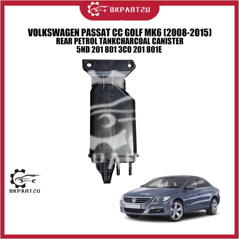 VOLKSWAGEN PASSAT CC GOLF MK6 (2008-2015) REAR PETROL TANK CHARCOAL CANISTER 5ND 201 801 3C0 201 801E