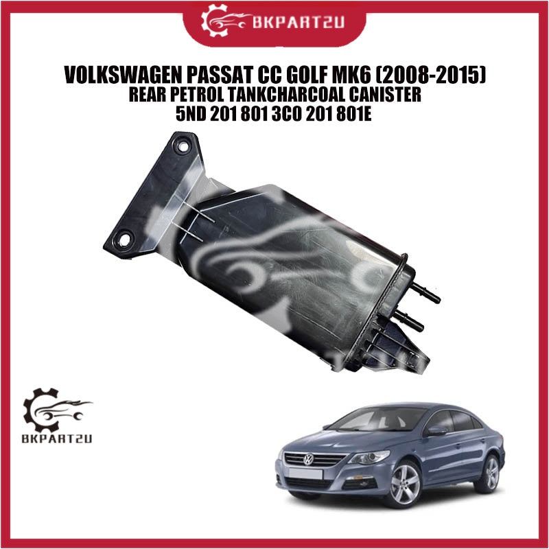 VOLKSWAGEN PASSAT CC GOLF MK6 (2008-2015) REAR PETROL TANK CHARCOAL CANISTER 5ND 201 801 3C0 201 801E