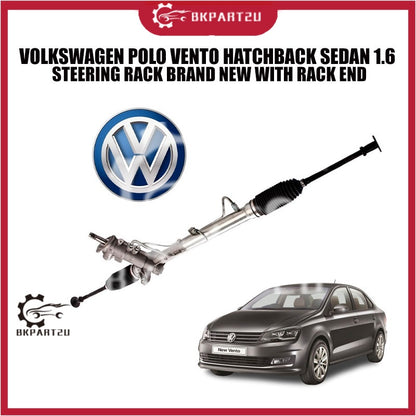 VOLKSWAGEN POLO VENTO HATCHBACK SEDAN 1.6 STEERING RACK BRAND NEW WITH RACK END