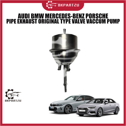 AUDI BMW MERCEDES-BENZ PORSCHE PIPE EXHAUST ORIGINAL TYPE VALVE VACCUM PUMP