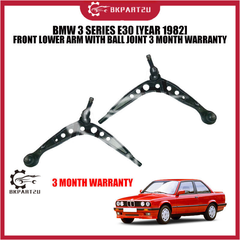 BMW 3 SERIES E30 [YEAR 1982] FRONT LOWER ARM WITH BALL JOINT 3 MONTH WARRANTY