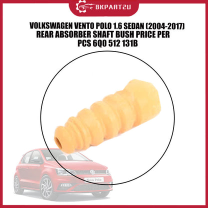 VOLKSWAGEN VENTO POLO 1.6 SEDAN (2004-2017) REAR ABSORBER SHAFT BUSH PRICE PER PCS 6Q0 512 131B