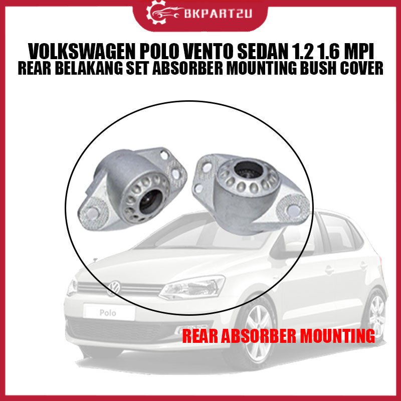 VOLKSWAGEN POLO VENTO SEDAN 1.2 1.6 MPI REAR BELAKANG SET ABSORBER MOUNTING BUSH COVER