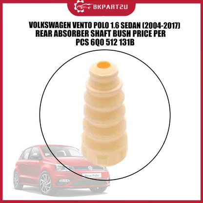 VOLKSWAGEN VENTO POLO 1.6 SEDAN (2004-2017) REAR ABSORBER SHAFT BUSH PRICE PER PCS 6Q0 512 131B