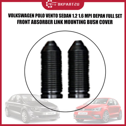 VOLKSWAGEN POLO VENTO SEDAN 1.2 1.6 MPI DEPAN FULL SET FRONT ABSORBER LINK MOUNTING BUSH COVER