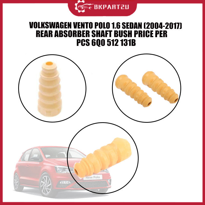 VOLKSWAGEN VENTO POLO 1.6 SEDAN (2004-2017) REAR ABSORBER SHAFT BUSH PRICE PER PCS 6Q0 512 131B