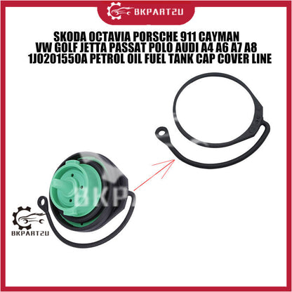 PORSCHE 911 CAYMAN VOLKSWAGEN POLO GOLF AUDI A4 A5 1J0 201 550A PETROL OIL FUEL TANK CAP COVER LINE