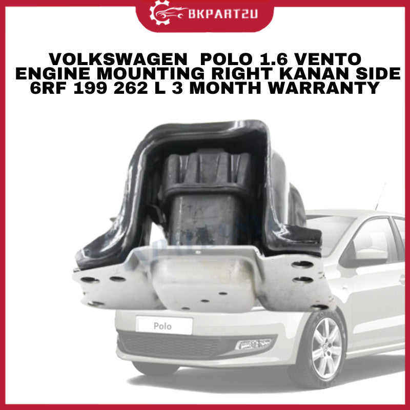 VOLKSWAGEN  POLO 1.6 VENTO (2009-2017) ENGINE MOUNTING RIGHT SIDE 6RF 199 262 L 3 MONTH WARRANTY