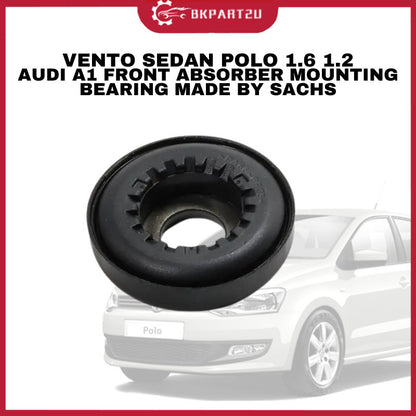 VOLKSWAGEN VENTO SEDAN POLO HATCHBACK 1.6 1.2 AUDI A1 FRONT ABSORBER MOUNTING BEARING MADE BY SACHS