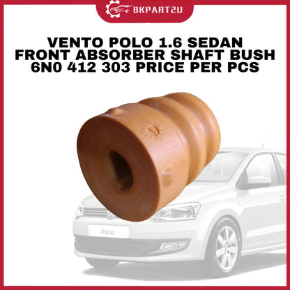 VOLKSWAGEN VENTO POLO 1.6 SEDAN (2004-2017) FRONT ABSORBER SHAFT BUSH  6N0 412 303 PRICE PER PCS