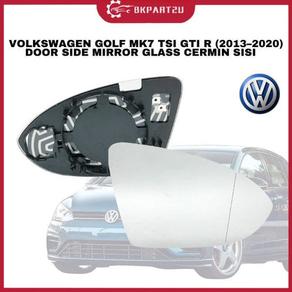 VOLKSWAGEN GOLF MK7 TSI GTI R (2013–2020) DOOR SIDE MIRROR GLASS CERMIN SISI 5G0857521A 5G0857522A