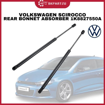 100% FIT VOLKSWAGEN SCIROCCO REAR BOOT LID GAS STRUT BONNET ABSORBER PRICE PER PCS 1K8 827 550 A 1K8827550A