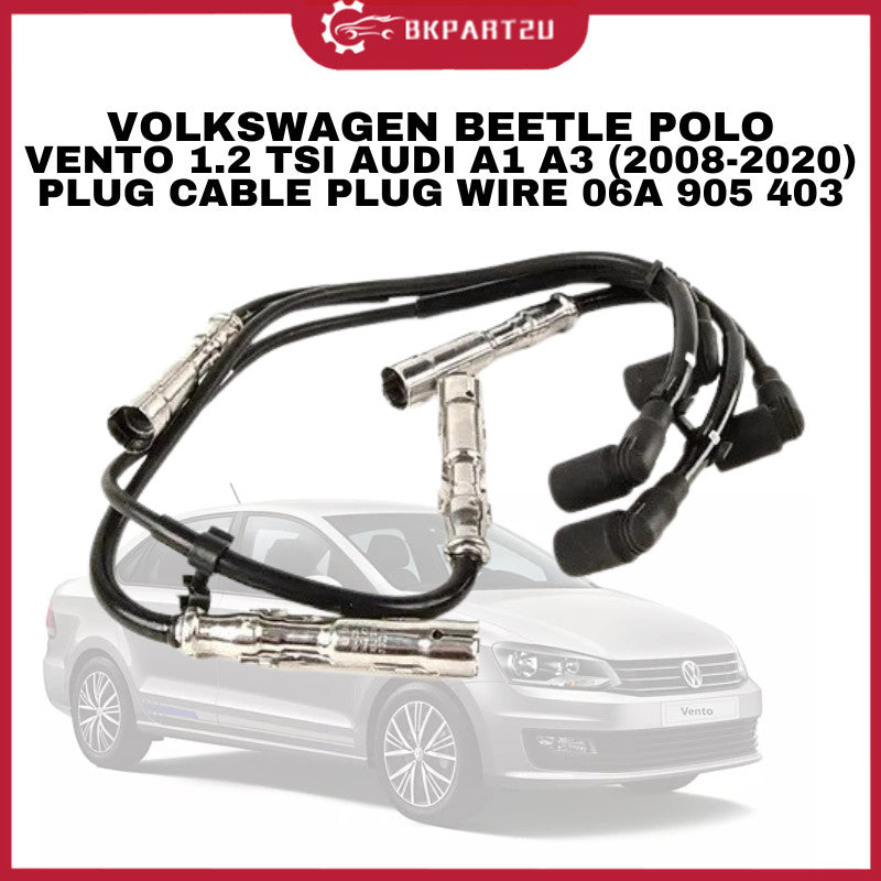 VOLKSWAGEN BEETLE POLO VENTO 1.2 TSI AUDI A1 A3 (2008-2020) PLUG CABLE PLUG WIRE 03F 905 409 C