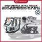 VOLKSWAGEN GOLF POLO BEETLE JETTA SCIROCCO SHARAN TIGUAN DQ200 0AM TRANSMISSION FULL VALVE BODY MECHATRONIC REPAIR KIT