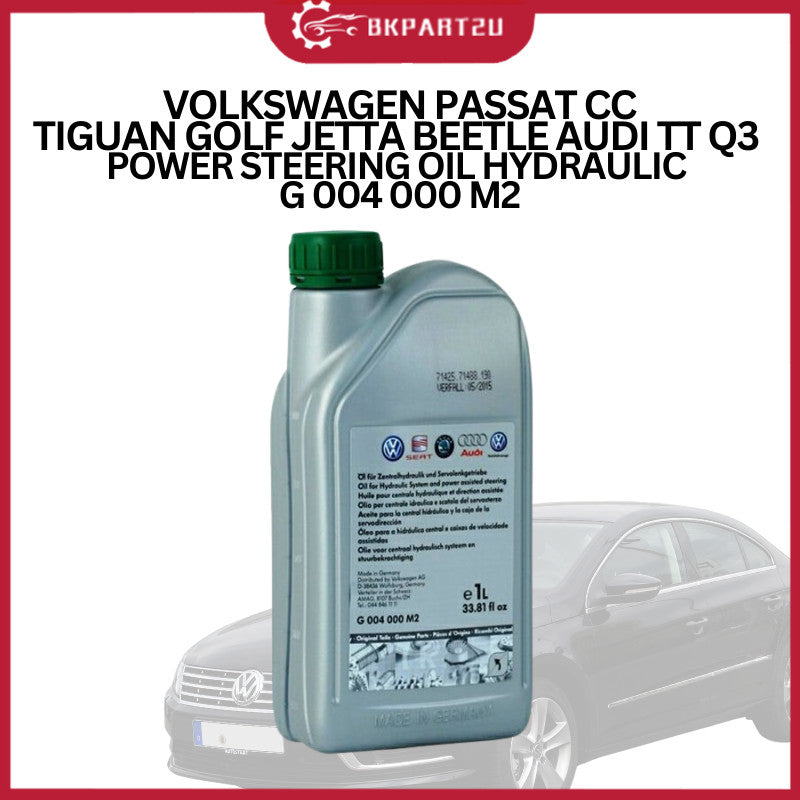 VOLKSWAGEN PASSAT CC TIGUAN GOLF JETTA BEETLE AUDI TT Q3 POWER STEERING OIL HYDRAULIC G 004 000 M2