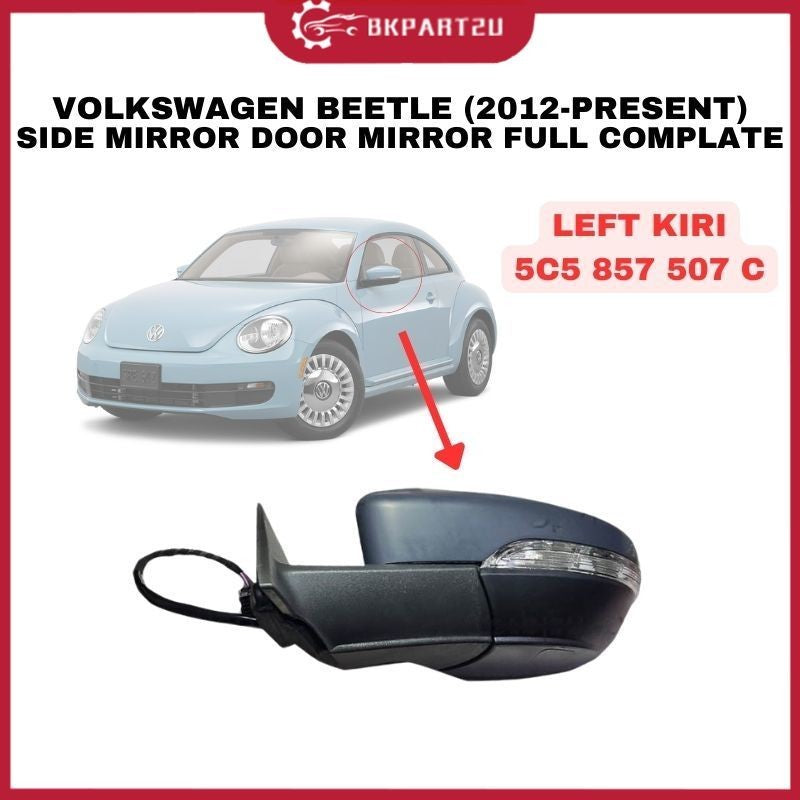 VOLKSWAGEN BEETLE (2012-PRESENT) SIDE MIRROR DOOR MIRROR  5C5857508C 5C5 857 508 C