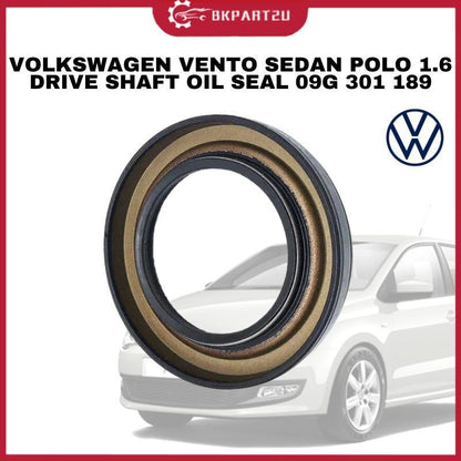 VOLKSWAGEN VENTO SEDAN POLO HATCHBACK 1.6 GOLF BEETLE AUDI A1 FRONT DRIVE SHAFT OIL SEAL 09G 301 189