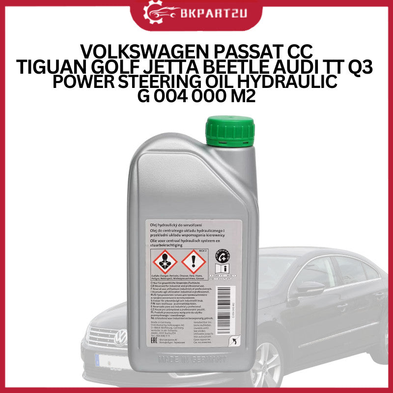 VOLKSWAGEN PASSAT CC TIGUAN GOLF JETTA BEETLE AUDI TT Q3 POWER STEERING OIL HYDRAULIC G 004 000 M2