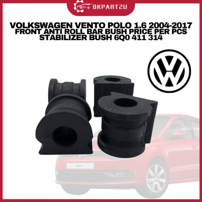 VOLKSWAGEN VENTO POLO 1.6 SEDEN 2004-2017 ANTI ROLL BAR BUSH STABILIZER BUSH 6Q0411314 PER PCS