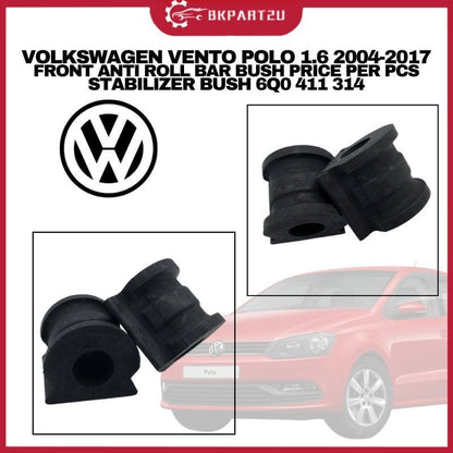 VOLKSWAGEN VENTO POLO 1.6 SEDEN 2004-2017 ANTI ROLL BAR BUSH STABILIZER BUSH 6Q0411314 PER PCS