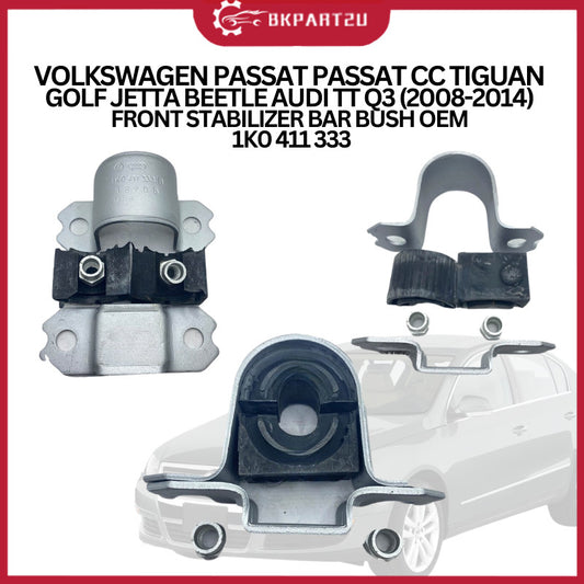 VOLKSWAGEN PASSAT PASSAT CC TIGUAN GOLF JETTA BEETLE AUDI TT Q3 (2008-2014) FRONT STABILIZER BAR BUSH OEM 1K0 411 333