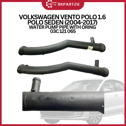 VOLKSWAGEN VENTO POLO 1.6 POLO SEDEN (2004-2017) WATER PUMP PIPE WITH ORING 03C 121 065