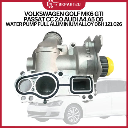 VOLKSWAGEN GOLF MK6 GTI PASSAT CC 2.0 AUDI A4 A5 Q5  WATER PUMP FULL ALUMINIUM ALLOY 06H 121 026