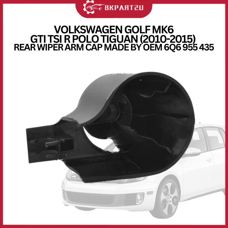 VOLKSWAGEN GOLF MK6 GTI TSI R POLO TIGUAN (2010-2015) REAR WIPER ARM CAP MADE BY OEM 6Q6 955 435