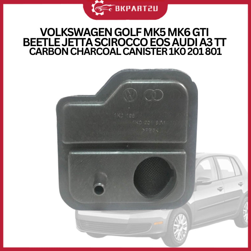 VOLKSWAGEN GOLF MK5 MK6 GTI BEETLE JETTA SCIROCCO EOS AUDI A3 TT (2009-2015) CARBON CHARCOAL CANISTER 1K0 201 801