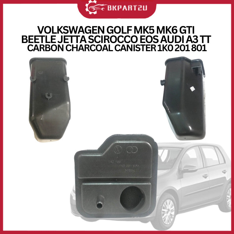 VOLKSWAGEN GOLF MK5 MK6 GTI BEETLE JETTA SCIROCCO EOS AUDI A3 TT (2009-2015) CARBON CHARCOAL CANISTER 1K0 201 801